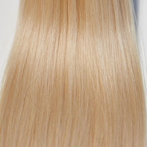 Behair professional Bulk hair "Premium" 16" (40cm) Natural Straight Beach Blonde #613 - 25g hair extensions