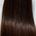 Behair professional Keratin Tip "Premium" 20" (50cm) Natural Straight Dark Brown #3 - 25g (Micro - 0.5g each pcs) hair extensions