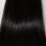 Behair professional Bulk hair "Premium" 28" (70cm) Natural Straight Jet Black #1 - 25g hair extensions