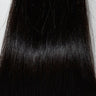 Behair professional Keratin Tip "Premium" 24" (60cm) Natural Straight Jet Black #1 - 25g (Standard - 0.7g each pcs) hair extensions