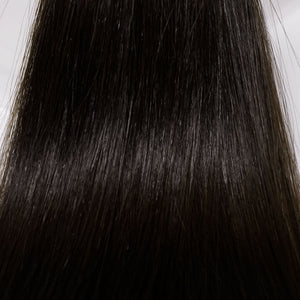 Behair professional Keratin Tip "Premium" 18" (45cm) Natural Straight Natural Black #1B- 25g (1g each pcs) hair extensions