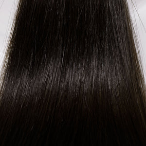 Behair professional Keratin Tip "Premium" 16" (40cm) Natural Straight Natural Black #1B - 25g (Standard - 0.7g each pcs) hair extensions