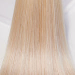 Behair professional Bulk hair "Premium" 20" (50cm) Natural Straight Platinum Blond #60 - 25g hair extensions
