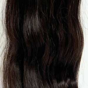 Behair professional Keratin Tip "Premium" 26" (65cm) Natural Wave Dark Coffee Brown #2 - 25g (Standard - 0.7g each pcs) hair extensions