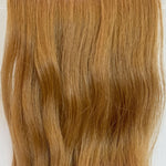 Behair professional Keratin Tip "Premium" 20" (50cm) Natural Wave Honey Wheat #12 - 25g (Standard - 0.7g each pcs) hair extensions