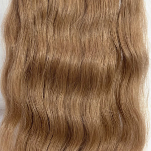 Behair professional Keratin Tip "Premium" 26" (65cm) Natural Wave Light Ash Brown #10 - 25g (Standard - 0.7g each pcs) hair extensions