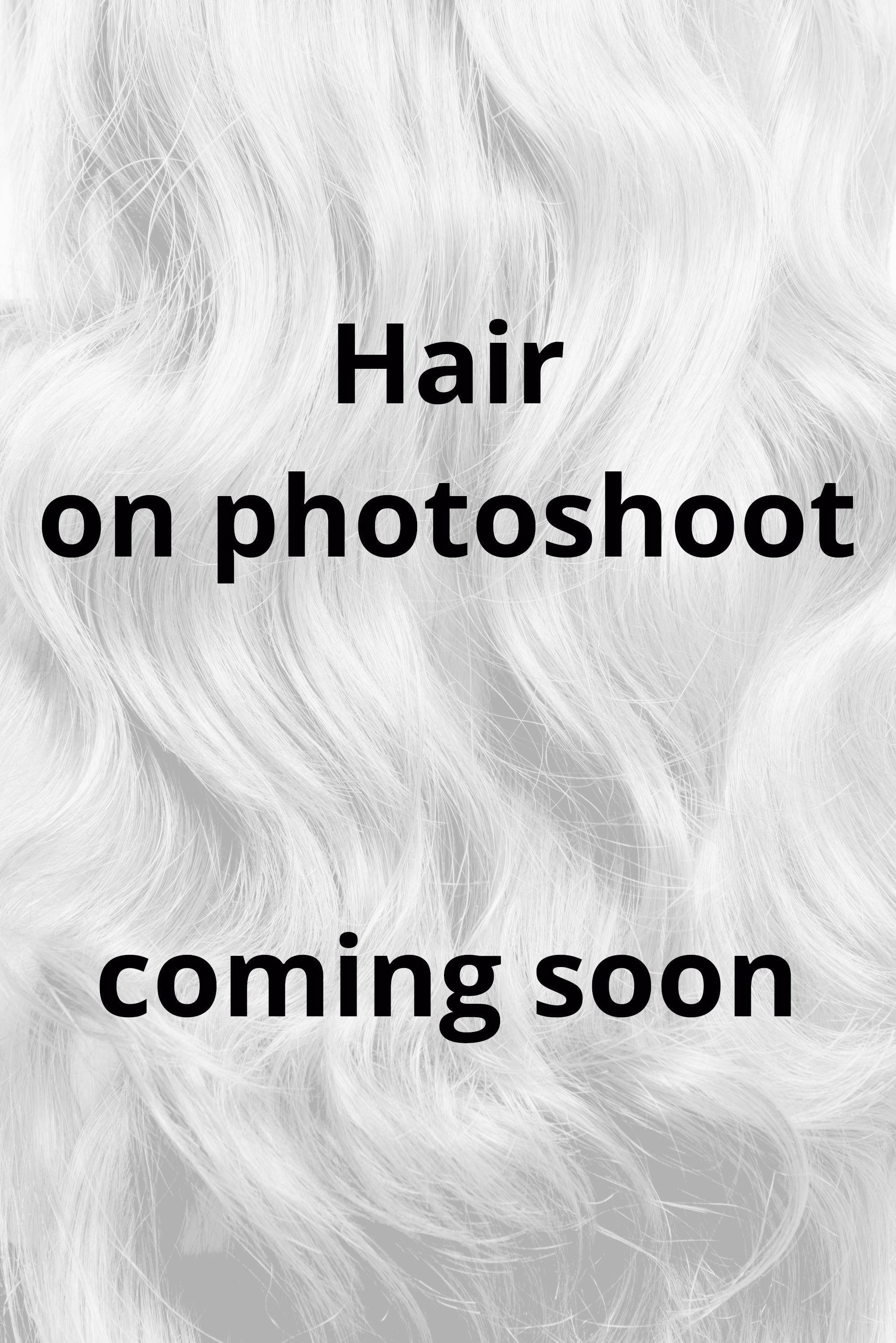 Behair professional Bulk hair "Premium" 24" (60cm) Natural Wave Platinum Blond #60 - 25g hair extensions
