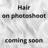 Behair professional Bulk hair "Premium" 24" (60cm) Natural Straight Highlights Light Ash Brown/Ice Blond #10/000 - 25g hair extensions